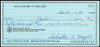 Sal Maglie Autographed 3x6 Check Brooklyn Dodgers, New York Yankees SKU #147871