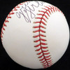 Greg Halman Autographed Official MLB Baseball Seattle Mariners Beckett BAS #H10651