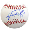 Luis Sardinas Autographed Official MLB Baseball Texas Rangers, Milwaukee Brewers Beckett BAS #H10734