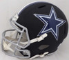 Amari Cooper Autographed Dallas Cowboys Matte Black Full Size Speed Replica Helmet JSA #WPP301497