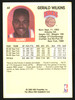 Gerald Wilkins Autographed 1989-90 Hoops Card #63 New York Knicks SKU #149767