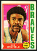 Lee Winfield Autographed 1974-75 Topps Card #157 Buffalo Braves SKU #150043