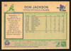 Don Jackson Autographed 1983-84 O-Pee-Chee Card #33 Edmonton Oilers SKU #150207