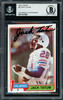 Jack Tatum Autographed 1981 Topps Card #8 Houston Oilers Beckett BAS #11317592