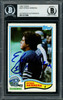 Efren Herrera Autographed 1982 Topps Card #247 Seattle Seahawks Beckett BAS #11317598
