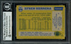 Efren Herrera Autographed 1982 Topps Card #247 Seattle Seahawks Beckett BAS #11317600