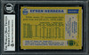 Efren Herrera Autographed 1982 Topps Card #247 Seattle Seahawks Beckett BAS #11317601