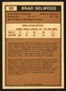 Brad Selwood Autographed 1975-76 WHA O-Pee-Chee Rookie Card #82 New England Whalers SKU #151323