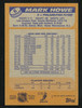 Mark Howe Autographed 1988-89 Topps Card #6 Philadelphia Flyers SKU #152018
