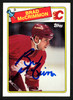 Brad McCrimmon Autographed 1988-89 Topps Card #178 Calgary Flames SKU #152043