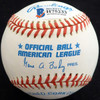 Billy DeMars Autographed Official AL Baseball Philadelphia Phillies Beckett BAS #H75233