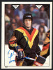 Patrik Sundstrom Autographed 1983-84 O-Pee-Chee Sticker Card #152 Vancouver Canucks SKU #154072