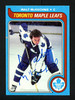 Walt McKechnie Autographed 1979-80 Topps Card #68 Toronto Maple Leafs SKU #154301