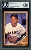 Matty Alou Autographed 1962 Topps Card #413 San Francisco Giants Beckett BAS #11481512