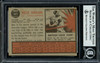 Willie Kirkland Autographed 1962 Topps Card #447 Cleveland Indians Beckett BAS #11481522