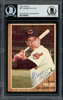 Bubba Phillips Autographed 1962 Topps Card #511 Cleveland Indians Beckett BAS #11481557