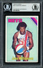 "Super John" Williamson Autographed 1975-76 Topps Card #251 New Jersey Nets Beckett BAS #11482149