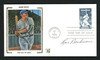 Lou Boudreau Autographed First Day Cover Cleveland Indians SKU #156831