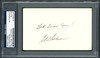 Ed Goodson Autographed 3x5 Index Card Los Angeles Dodgers, San Francisco Giants "God Loves You!" PSA/DNA #83862528