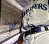 Alex Rodriguez Autographed 1997 Pinnacle Jumbo Card #182 Seattle Mariners Beckett BAS #F98227
