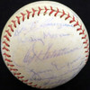 1957 St. Louis Cardinals Autographed Official Baseball With 30 Total Signatures Including Stan Musial & Fred Hutchinson Beckett BAS #A52660