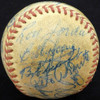 1950 Spring Training Autographed Official Baseball With 27 Total Signatures Including Stan Musial & Mel Allen Beckett BAS #A52629