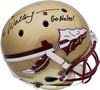 Walter Jones Autographed Florida State Seminoles Full Size Helmet "Go Noles!" MCS Holo Stock #157866