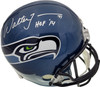 Walter Jones Autographed Seattle Seahawks Throwback (2002-2011) Full Size Helmet "HOF '14" MCS Holo Stock #157897