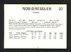 Rob Dressler Autographed 1975 Circle K Rookie Card #37 Phoenix Giants SKU # 158483