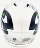Russell Wilson Autographed AMP Seattle Seahawks Speed Mini Helmet In Blue RW Holo Stock #159115