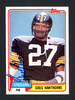 Greg Hawthorne Autographed 1981 Topps Rookie Card #297 Pittsburgh Steelers SKU #160275