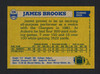 James Brooks Autographed 1982 Topps Rookie Card #226 San Diego Chargers SKU #160351