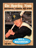 Bill Mazeroski Autographed 1962 Topps Card #391 Pittsburgh Pirates SKU #161770