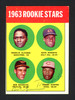 Tommy Harper & Bob Saverine Autographed 1963 Topps Card #158 SKU #161897
