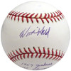 Woodie Held Autographed Official MLB Baseball New York Yankees "1957 AL Champs" Beckett BAS #S75336
