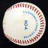 Albie Pearson Autographed Official AL Baseball Washington Senators "A.L. ROY 1958" Full Name Beckett BAS #S99691