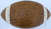 1962 NFL Champions Green Bay Packers Team Autographed Football With 39 Total Signatures Including Johnny "Blood" McNally, Vince Lombardi & Bart Starr Beckett BAS #A53869