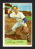 Sammy White Autographed 1954 Bowman Card #34 Boston Red Sox SKU #164240