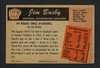 Jim Busby Autographed 1955 Bowman Card #166 Washington Senators SKU #164294
