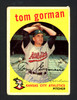 Tom Gorman Autographed 1959 Topps Card #449 Kansas City A's SKU #164383