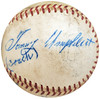 1955 Washington Senators Autographed Official NL Baseball With 4 Total Signatures Including Joe Haynes Beckett BAS #A59241