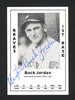 Baxter "Buck" Jordan Autographed 1979 Diamond Greats Card #203 Boston Braves SKU #165825