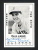 Hank "Heenie" Majeski Autographed 1979 Diamond Greats Card #206 Boston Braves "Best Wishes" SKU #165899