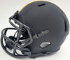 Terry Bradshaw Autographed Eclipse Black Pittsburgh Steelers Speed Mini Helmet Beckett BAS Stock #165928