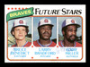 Bruce Benedict & Eddie Miller Autographed 1980 Topps Rookie Card #675 Atlanta Braves SKU #166386