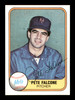 Pete Falcone Autographed 1981 Fleer Card #327 New York Mets SKU #166500