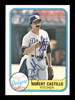 Bobby Castillo Autographed 1981 Fleer Card #137 Los Angeles Dodgers SKU #166522