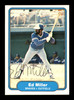 Ed Miller Autographed 1982 Fleer Card #441 Atlanta Braves SKU #166620