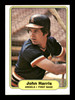 John Harris Autographed 1982 Fleer Card #463 California Angels SKU #166626