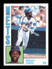 Brian Giles Autographed 1984 Topps Card #676 New York Mets SKU #166673
